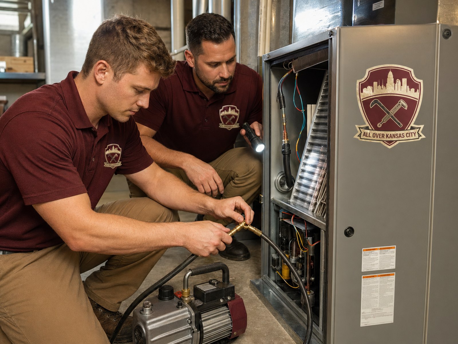 HVAC System Cleaning in Kansas City - All Over Kansas City
